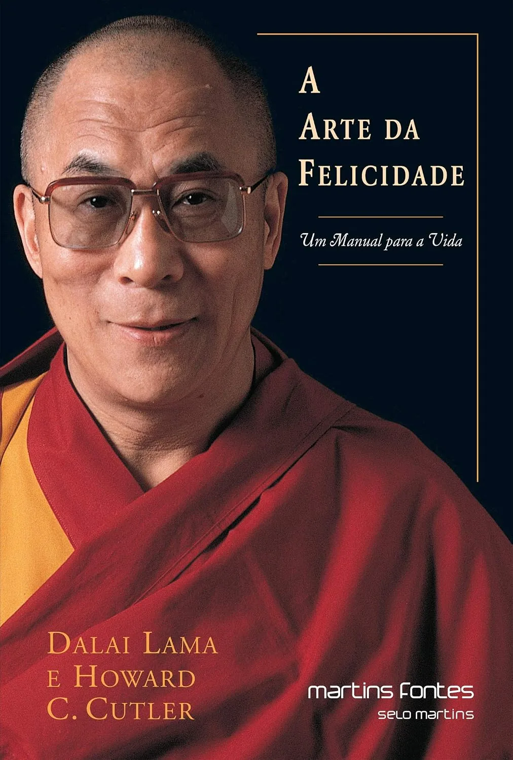 Capa de A Arte da Felicidade