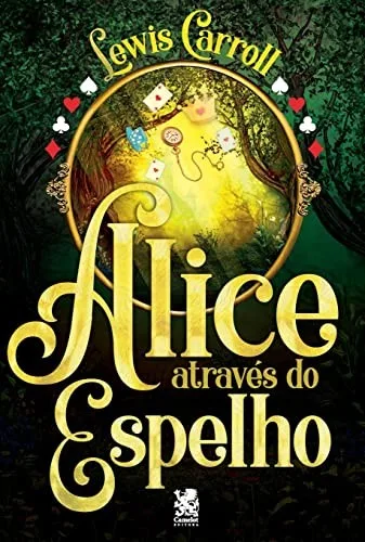 Capa de Alice Através do Espelho