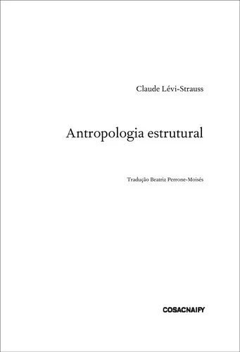 Capa de Antropologia estrutural