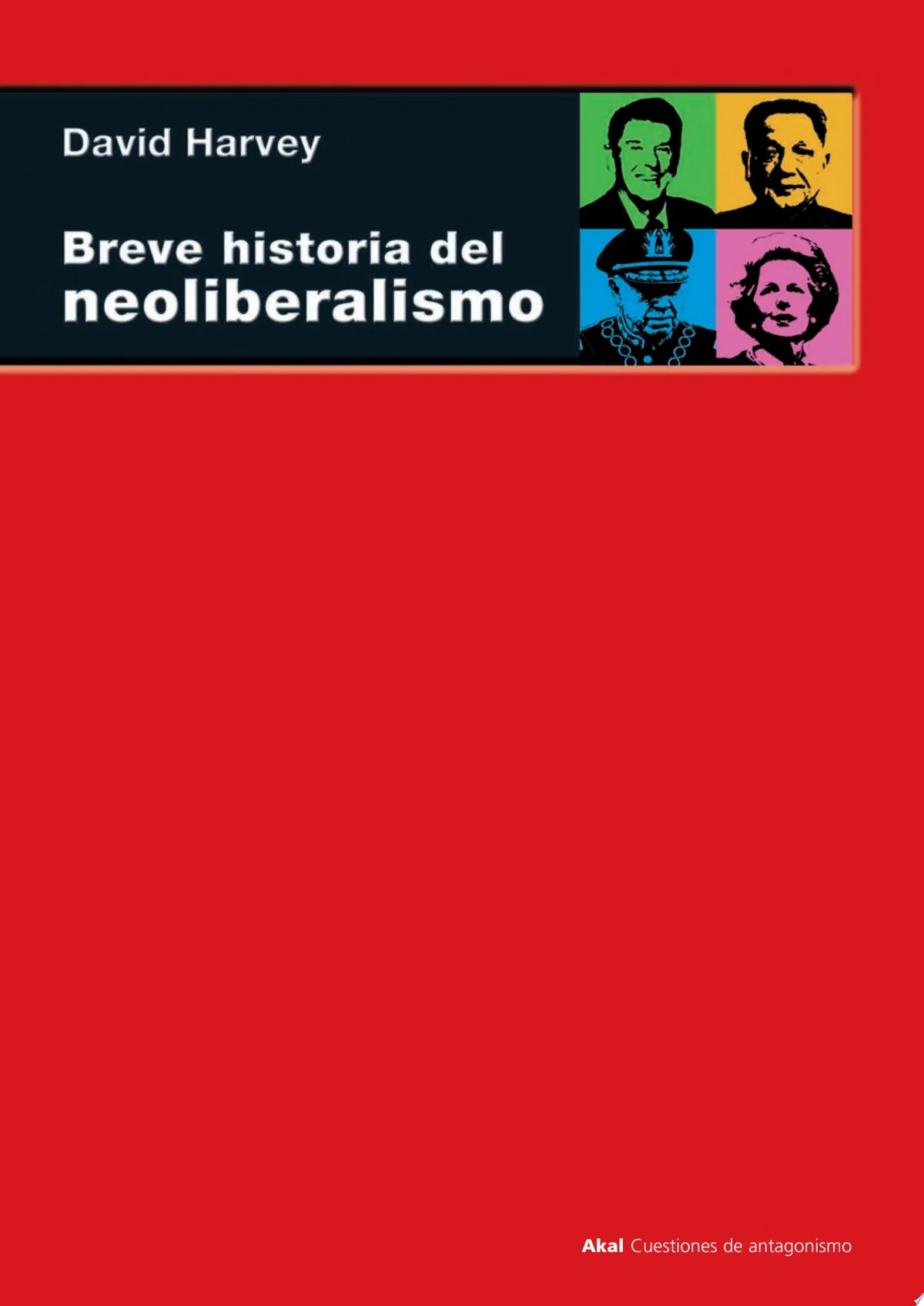 Capa de Breve história do neoliberalismo