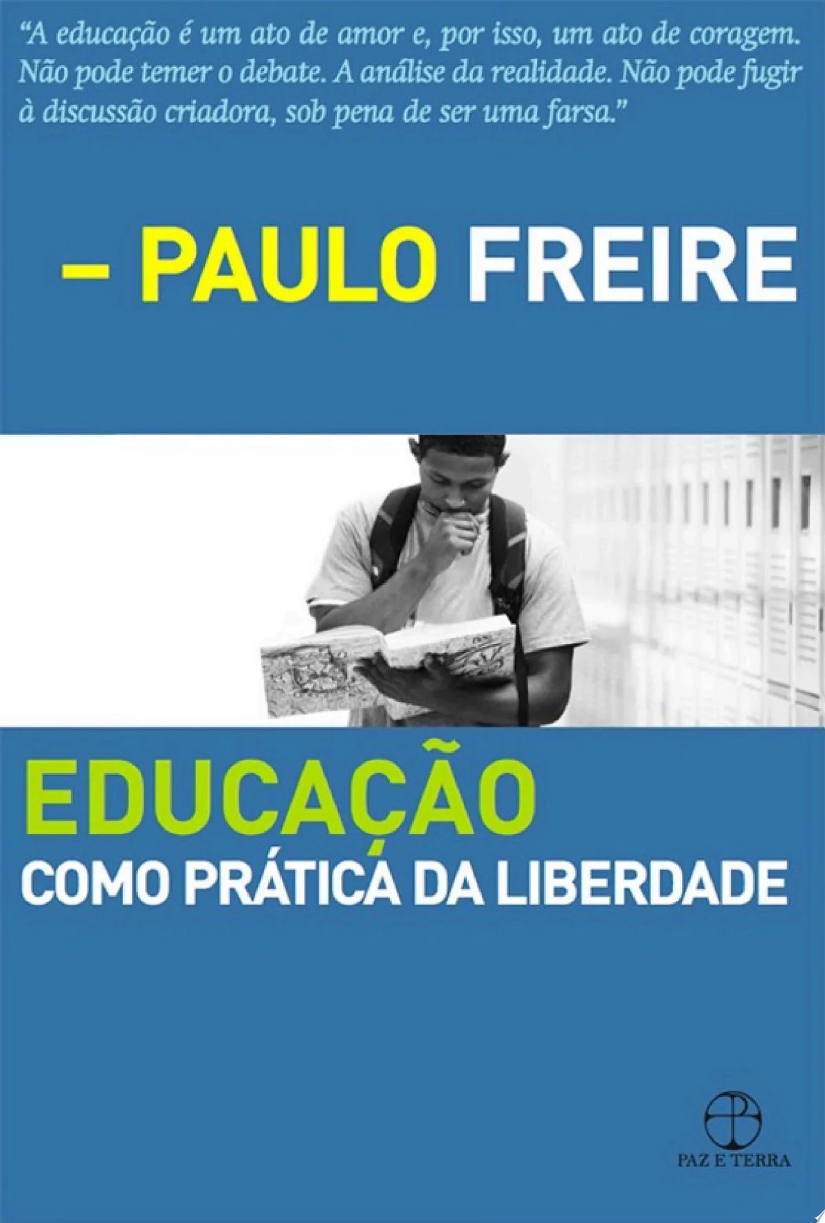 Capa de Educação como Prática da Liberdade