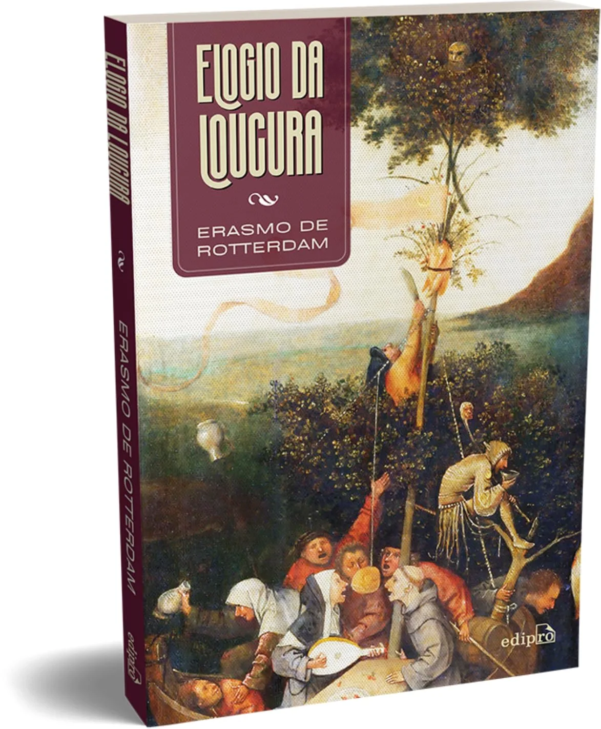 Capa de Elogio da Loucura