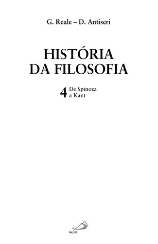 Capa de História da Filosofia