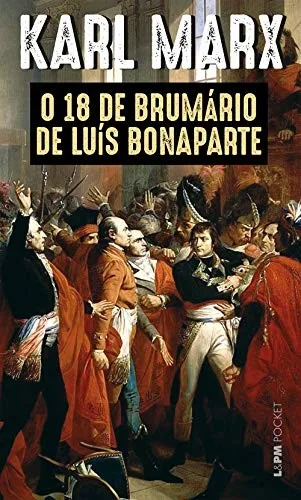 Capa de O 18 de Brumário de Luís Bonaparte