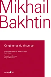 Capa de Os gêneros do discurso