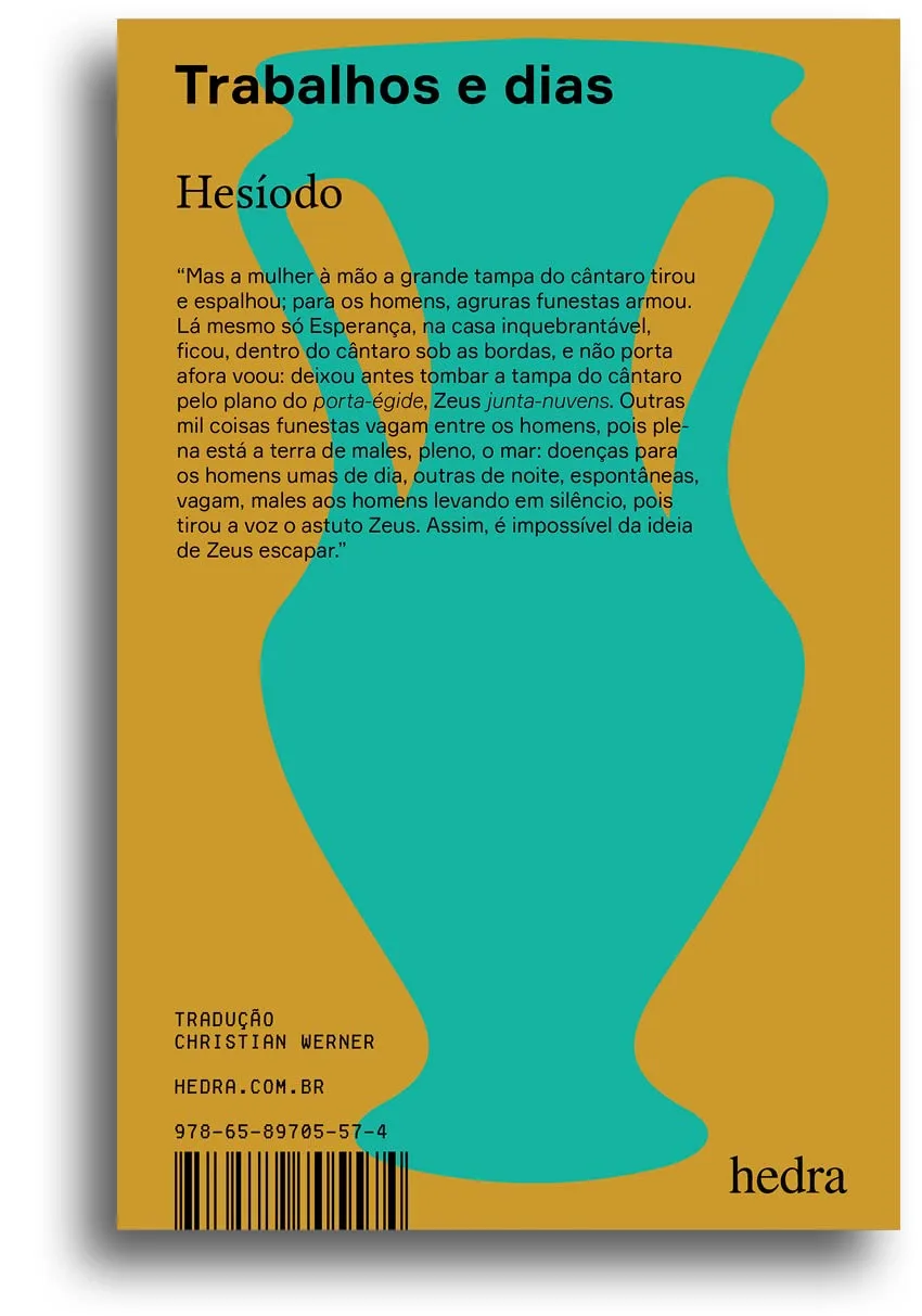 Capa de Os Trabalhos e os Dias