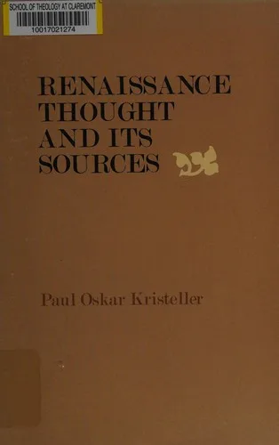 Capa de Renaissance Thought and Its Sources