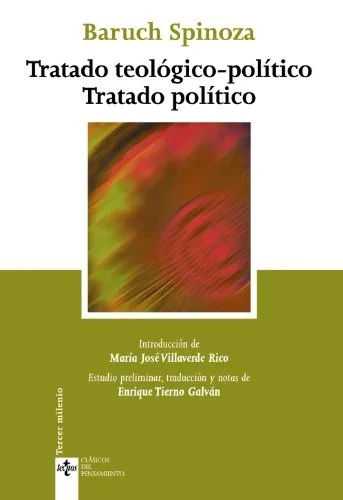Capa de Tratado Teológico-Político