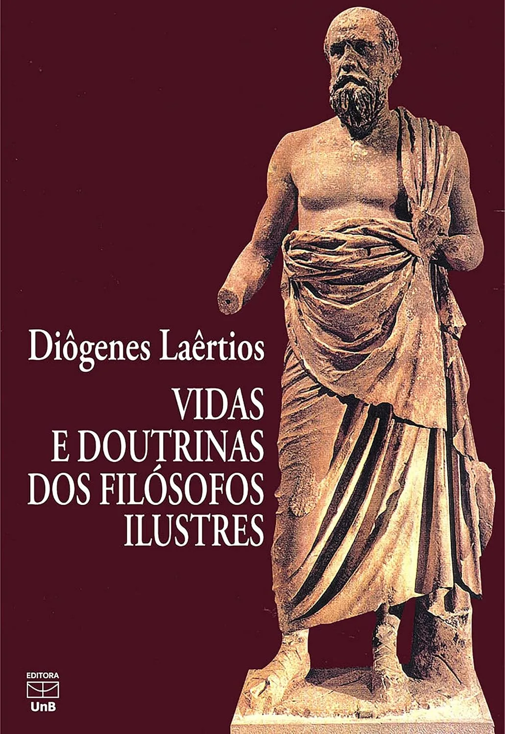 Capa de Vidas e Doutrinas dos Filósofos Ilustres